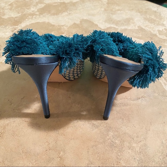 NEW Andrea Mondin pointed toe fringe vogue pump 5 - Picture 4 of 8